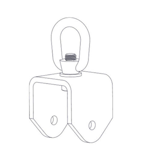 Biamp Community PY1-EN750-1550 Lift point for array frames (White) - 911.1233.900 - Creation Networks