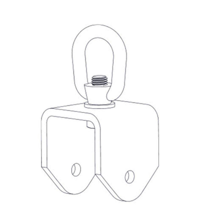 Biamp Community PY1-EN750-1550 Lift point for array frames (White) - 911.1233.900 - Creation Networks