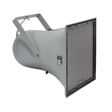Biamp Community R1-94Z Full-Range 2-Way 12-Inch Large Format Horn Loaded 80 X 35 Speaker (w/ EN 54-24 certification, Grey) - 911.1270.900 - Creation Networks