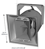 Biamp Community R2-77Z Full-Range 3-Way Dual 12-Inch High Output Horn Loaded 60 X 60 (w/ EN 54-24 certification) - 911.1282.900 - Creation Networks