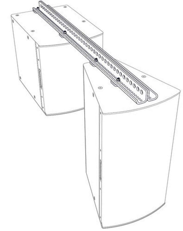 Biamp Community SBR54 I SERIES Subwoofer Behind Balancepoint Fly Rails (54", White) - 911.1305.900 - Creation Networks