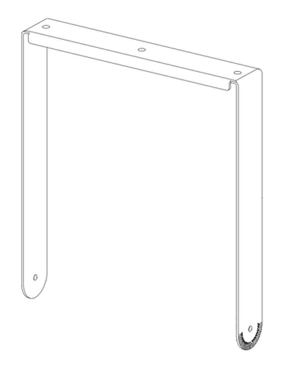 Biamp Community VB-VY32 Vertical Yoke for V2-32 (White) - 911.1321.900 - Creation Networks
