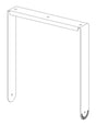 Biamp Community VB-VY32 Vertical Yoke for V2-32 (White) - 911.1321.900 - Creation Networks
