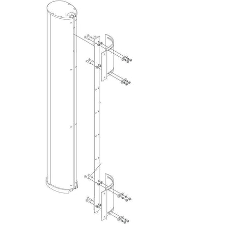 Biamp Desono ENT-PB ENTASYS Pan-Bracket (White) - 911.0980.900 - Creation Networks