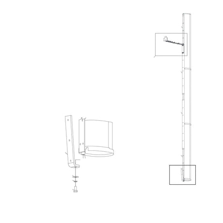 Biamp Desono ENT-PT ENTASYS Combo Pan-Tilt Bracket (White) - 911.0982.900 - Creation Networks