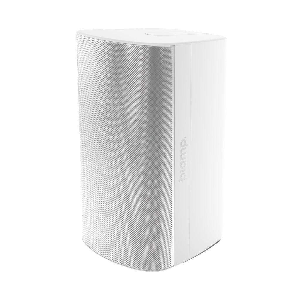 Biamp Desono EX-S10-CM 10” Coaxial Surface Mount Indoor/Outdoor Loudspeaker w/ HF compression driver. 8 Ohm or 70V/100V operation, included ClickMount pan-tilt mounting bracket (White) - 911.1817.900 - Creation Networks