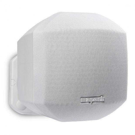 Biamp Desono MASK2 2.5" compact design surface mount loudspeaker, 8 ohms / 50 watts, wall bracket included (Pair, White) - 911.0636.900 - Creation Networks