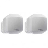 Biamp Desono MASK2 2.5" compact design surface mount loudspeaker, 8 ohms / 50 watts, wall bracket included (Pair, White) - 911.0636.900 - Creation Networks