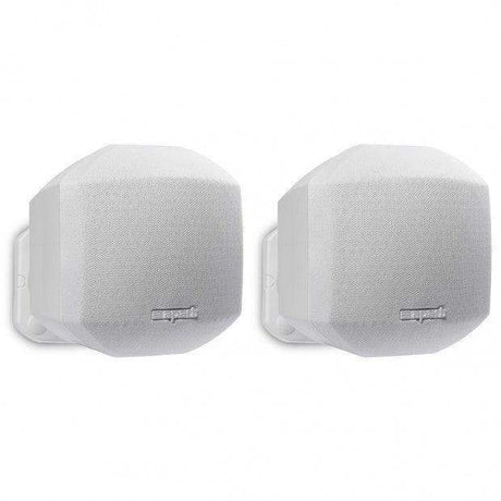Biamp Desono MASK2 2.5" compact design surface mount loudspeaker, 8 ohms / 50 watts, wall bracket included (Pair, White) - 911.0636.900 - Creation Networks