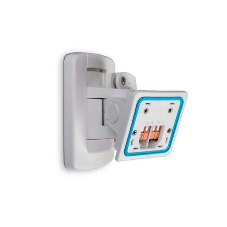 Biamp Desono MASK4C 4.25" small design two-way surface mount loudspeaker, 8 ohms / 70 watts, CLICKMOUNT bracket and safety cable included (Pair, White) - 911.0638.900 - Creation Networks