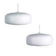 Biamp Desono P6-SM Pendant, Indoor/Outdoor 6.5" Coaxial Loudspeaker, Sunshine Profile (Pair, White) - 911.0924.900 - Creation Networks