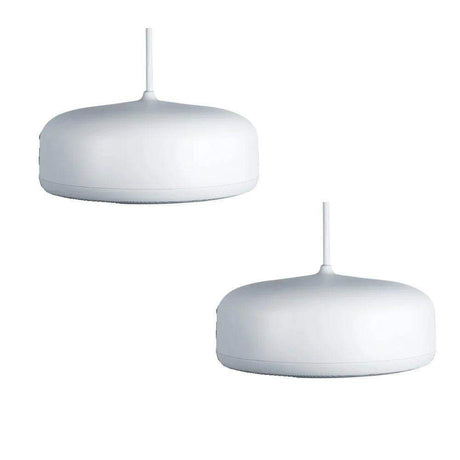 Biamp Desono P6-SM Pendant, Indoor/Outdoor 6.5" Coaxial Loudspeaker, Sunshine Profile (Pair, White) - 911.0924.900 - Creation Networks