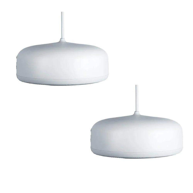 Biamp Desono P6-SM Pendant, Indoor/Outdoor 6.5" Coaxial Loudspeaker, Sunshine Profile (Pair, White) - 911.0924.900 - Creation Networks