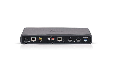 Biamp Devio conference room hub with Parlé ceiling mic bundle (White) - Creation Networks