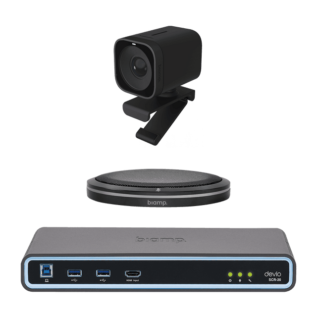 Biamp Devio MRB-S-SCR20-TX Small Meeting Room bundle - 950.0004.900 - Creation Networks