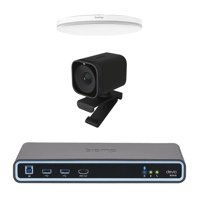 Biamp Devio MRB-S-SCR25-CX Small Meeting Room bundle - 950.0008.900 - Creation Networks