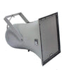 Biamp R1-66Z 12" 2-Way Horn-Loaded Speaker with 60x60 Dispersion, Weather Resistant, Gray - Creation Networks