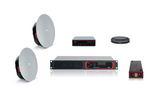 Biamp Tesira MRB-M-VT4-T Certified medium room bundle with black table microphone (Black) - 950.1734.900 - Creation Networks