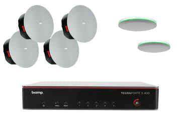 Biamp Tesira MRBX-L-X400-C Large Room Electronics Only Bundle w/ceiling mic and amp - 951.1817.900 - Creation Networks