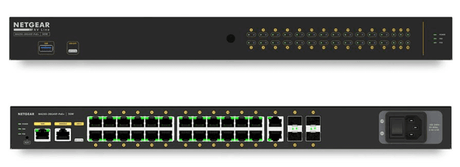 Biamp Tesira NMS-NG26GPX-AVB AVB-enabled Netgear 26-port 1G switch, 24-ports w/ PoE+, 480W - 911.1976.900 - Creation Networks