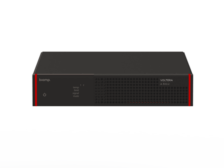 Biamp Voltera A 300.2 Two-channel, 300-watt analog amplifier - 911.1948.900 - Creation Networks