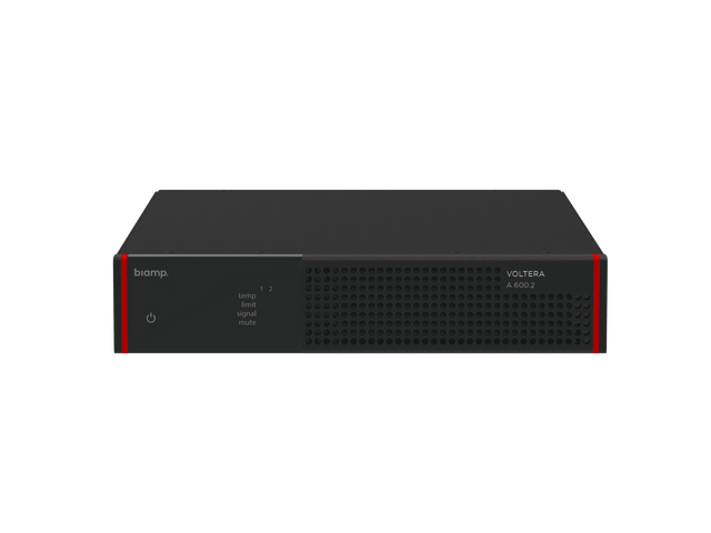 Biamp Voltera A 600.2 Two-channel, 600-watt analog amplifier - 911.1946.900 - Creation Networks