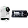 BirdDog 3 x P4K 4K Full NDI PTZ Cameras and PTZ Keyboard Kit (1 x Black, 2 x White) - BDP4KBUNDLE-WWW - Creation Networks
