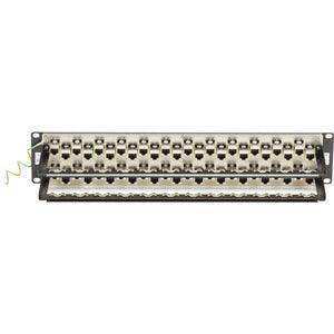 Black Box C6AFP70S-48 48-PORT 2U CAT6A STAGGERED FEED - Creation Networks