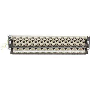 Black Box C6AFP70S-48 48-PORT 2U CAT6A STAGGERED FEED - Creation Networks