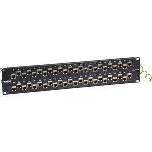 Black Box C6AFP70S-48 48-PORT 2U CAT6A STAGGERED FEED - Creation Networks