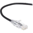Black Box C6PC28-BK-15 15FT SLIM-NET CAT6 BLACK PATCH CABLE - Creation Networks