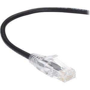 Black Box C6PC28-BK-15 15FT SLIM-NET CAT6 BLACK PATCH CABLE - Creation Networks
