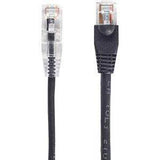 Black Box C6PC28-BK-15 15FT SLIM-NET CAT6 BLACK PATCH CABLE - Creation Networks