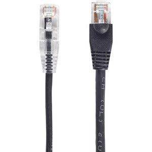 Black Box C6PC28-BK-15 15FT SLIM-NET CAT6 BLACK PATCH CABLE - Creation Networks