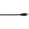 Black Box CAT5EPC-006-BK 6FT BK CAT5E 100MHZ ETHERNET PA TCH CABLE UTP PVC - Creation Networks
