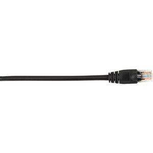 Black Box CAT5EPC-006-BK 6FT BK CAT5E 100MHZ ETHERNET PA TCH CABLE UTP PVC - Creation Networks