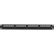 Black Box JPM624A 24-PORT 1U UNSHIELDED CAT6 ECONOMY PATCH PANEL - Creation Networks