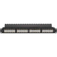 Black Box JPM820A-HD CAT6 PATCH PANEL FEED-THROUGH 1 U UNSHIELDED 48-PORT - Creation Networks