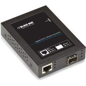 Black Box LPS535A-SFP MEDIA CONVERTER GIGABIT ETHERNE T POE+ SFP - Creation Networks