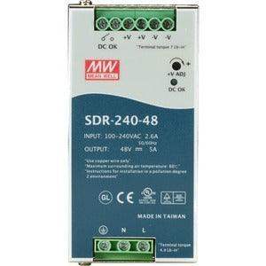 Black Box SDR-240-48 DIN RAIL INDUSTRIAL PWR SUPPLY 240W 48VDC NCNR - Creation Networks