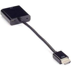 Black Box VA-HDMI-VGA VIDEO ADAPTER DONGLE HDMI MALE TO VGA FEMALE WITH AUDIO - Creation Networks