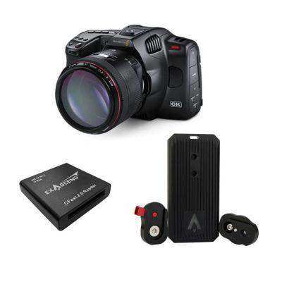 Blackmagic Design Pocket Cinema Camera 6K Pro & Exascend Gecko Portabl ...