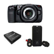 Blackmagic Pocket Cinema Camera 4K & Exascend Gecko Portable 4TB SSD with Free Cfast 2.0 Card Reader Bundle - Creation Networks