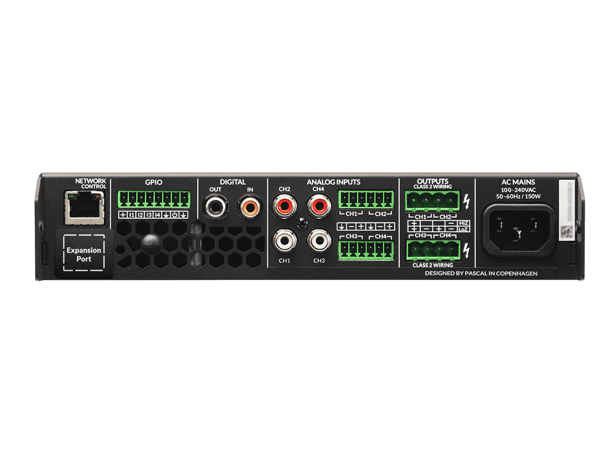 Blaze Audio PowerZone Connect 254 - Compact 4 x 125W Install Power Amplifier - UBX-888-009 - Creation Networks