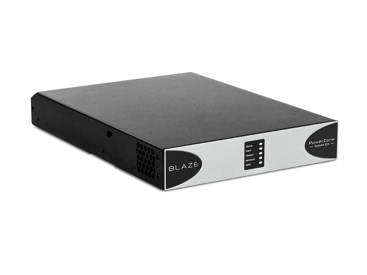 Blaze Audio PowerZone Connect 254 - Compact 4 x 125W Install Power Amplifier - UBX-888-009 - Creation Networks