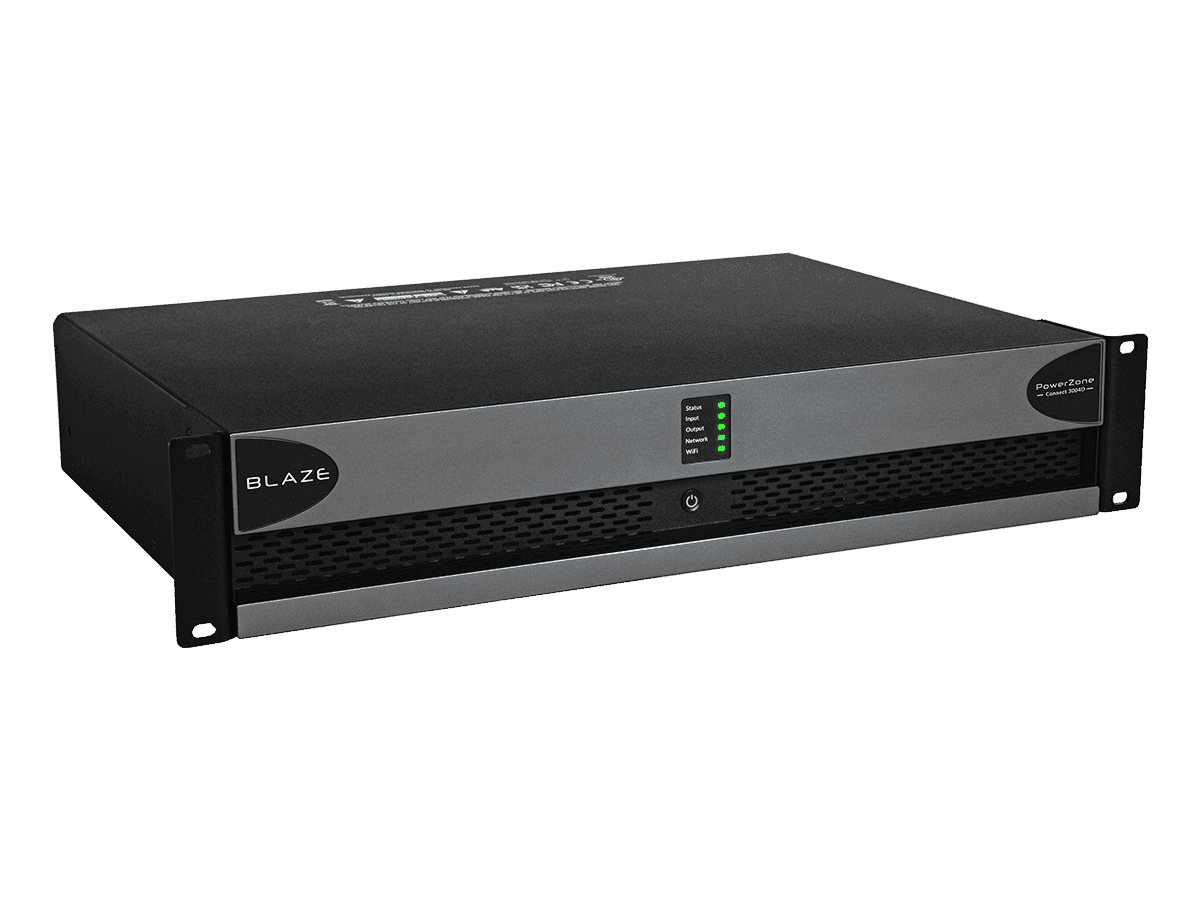 Blaze Audio PowerZone Connect 3004D - 3000 W DSP-enabled Class-D amplifier with 4 channels and Dante - LBX-888-008 - Creation Networks