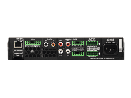 Blaze Audio PowerZone Connect 504 - 500 W DSP-enabled Class-D amplifier with 4 channels - UBX-888-011 - Creation Networks