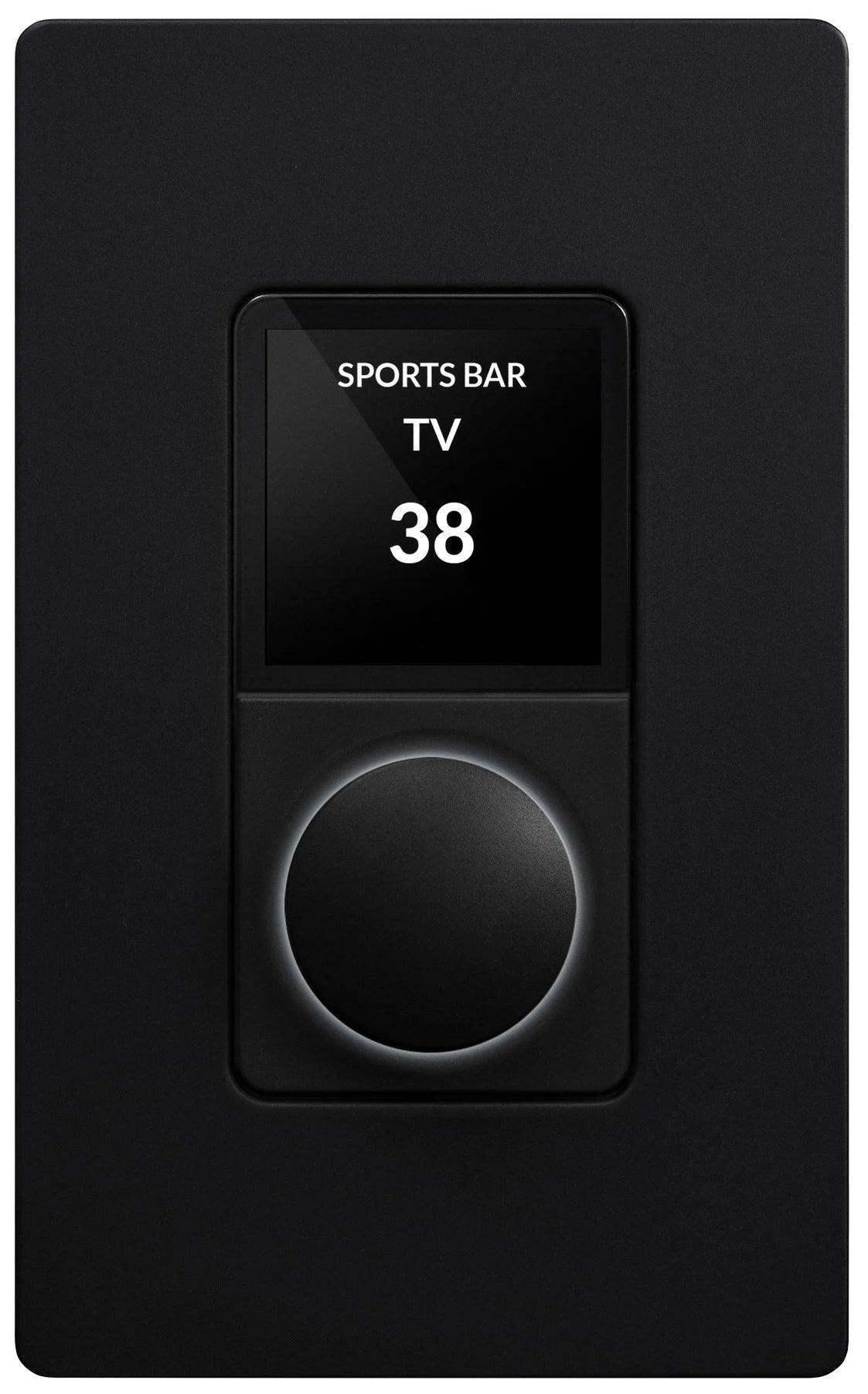 Blaze Audio Wall-S1-B-US Single Gang Networked Smart Controller (Black) - BGM-888-004 - Creation Networks