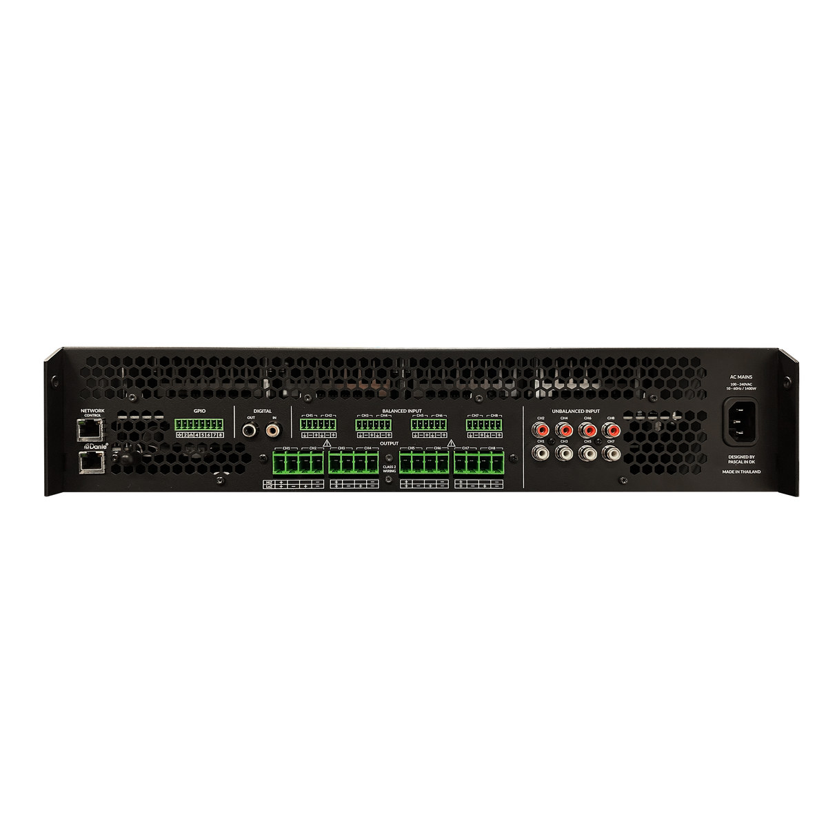Sonance PowerZone Connect 6008D – 8-Channel Dante Networked Amplifier Amplifiers Sonance