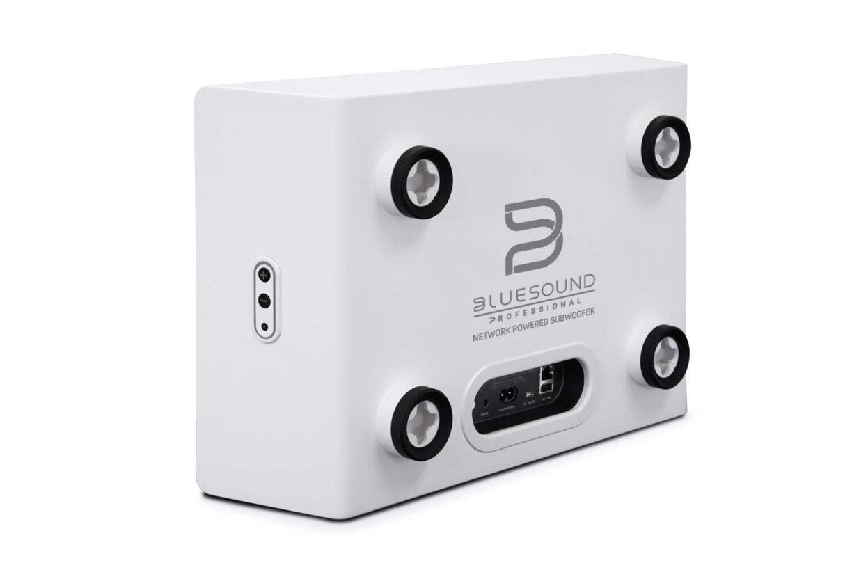 Bluesound BSW150-WH Network Powered Subwoofer (White) - Creation Networks